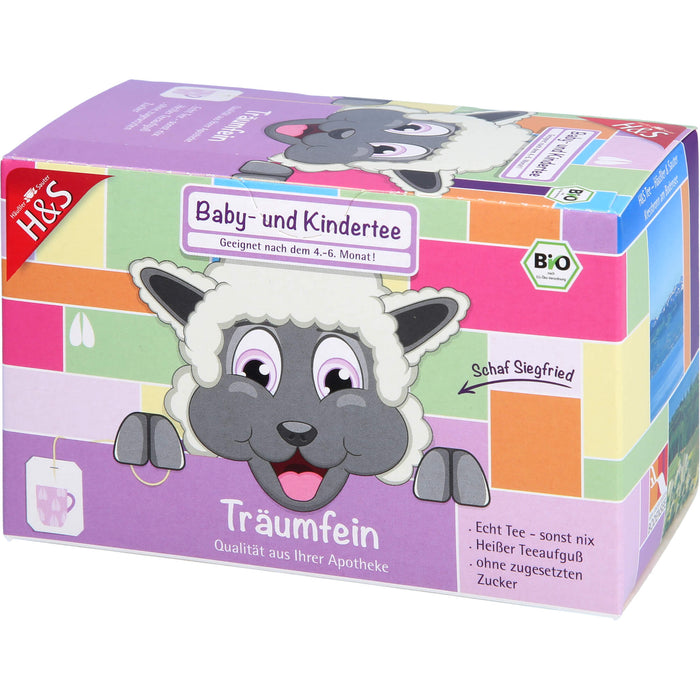 H&S Träumfein Baby- und Kindertee, 24 g Filter bag