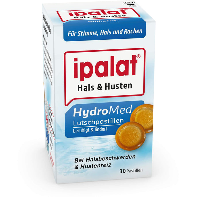 ipalat HydroMed Halspastillen, 30 St. Pastillen