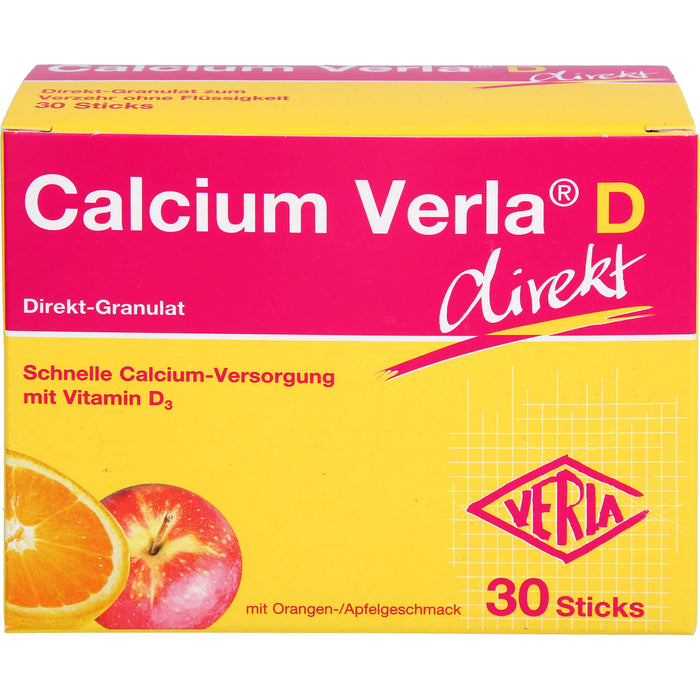 Calcium Verla D direkt Granulat, 30 pc Sachets