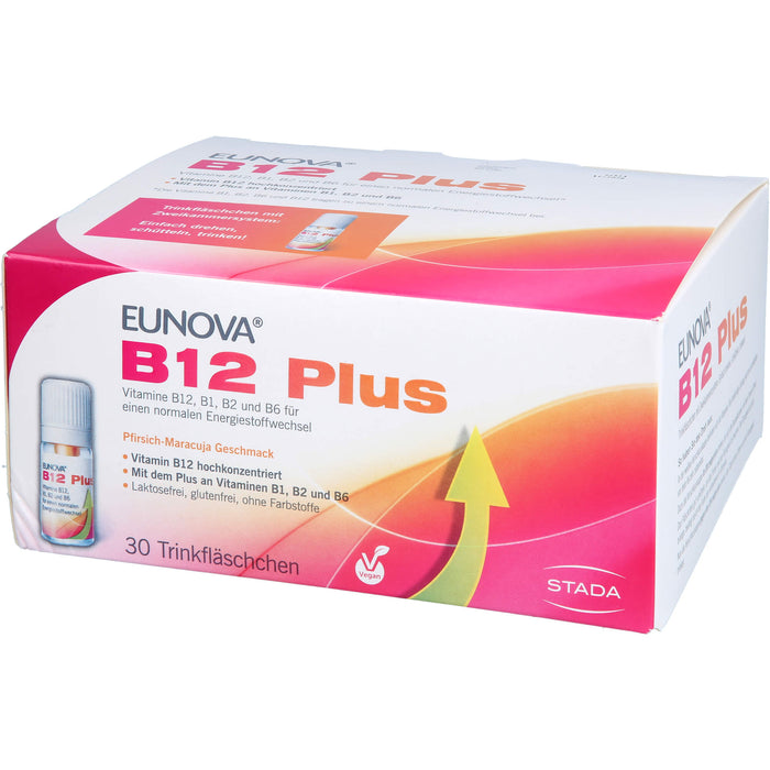 EUNOVA B12 Plus Trinkfläschchen, 30 pc Ampoules