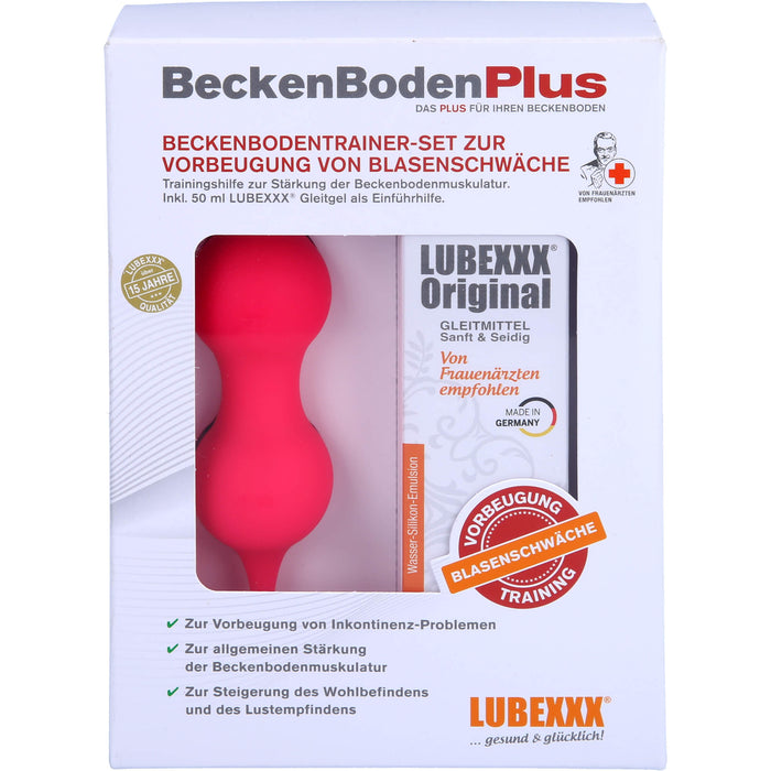 LUBEXXX BeckenBodenPlusSet Vorbeugung Inkontinenz, 1 St