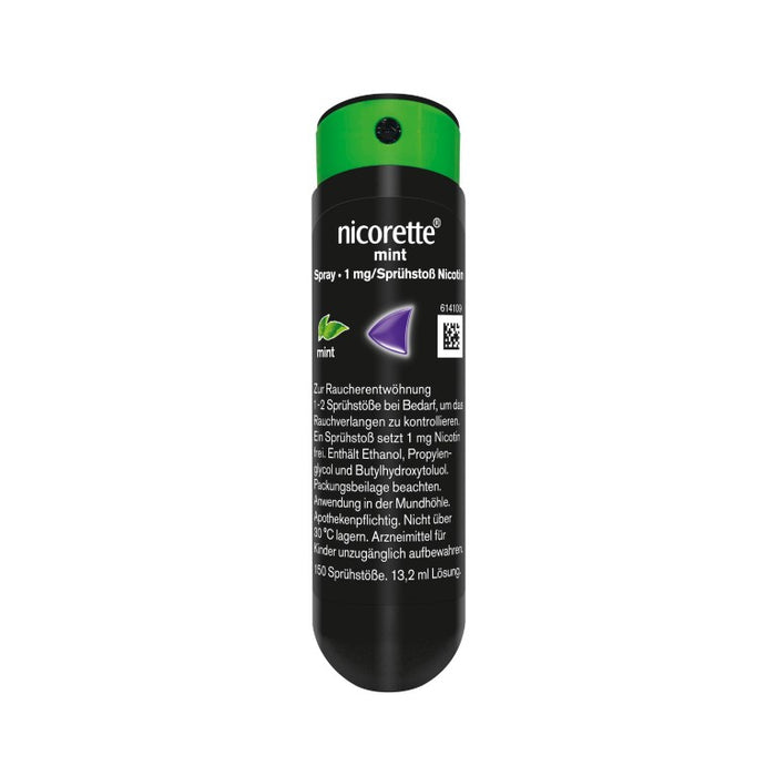 nicorette mint Spray zur Raucherentwöhnung, 1 pc Spray