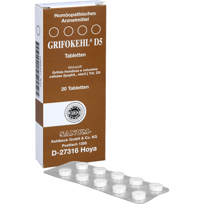 Grifokehl D5 Tabletten, 20 St TAB