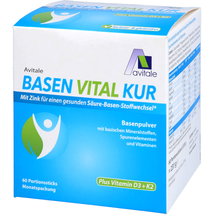 Basen Vital Kur+d3+k2, 60 St PUL