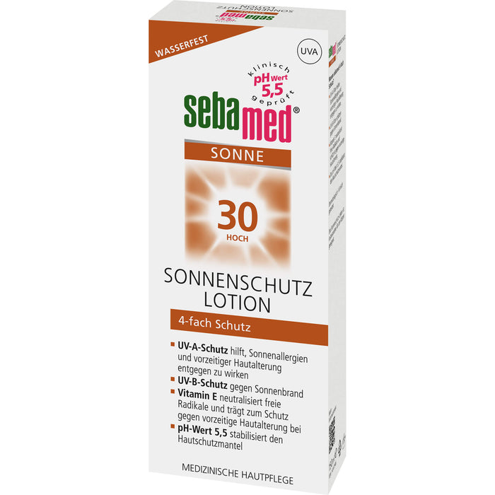 sebamed Sonnenschutz Lotion LSF 30, 150 ml LOT