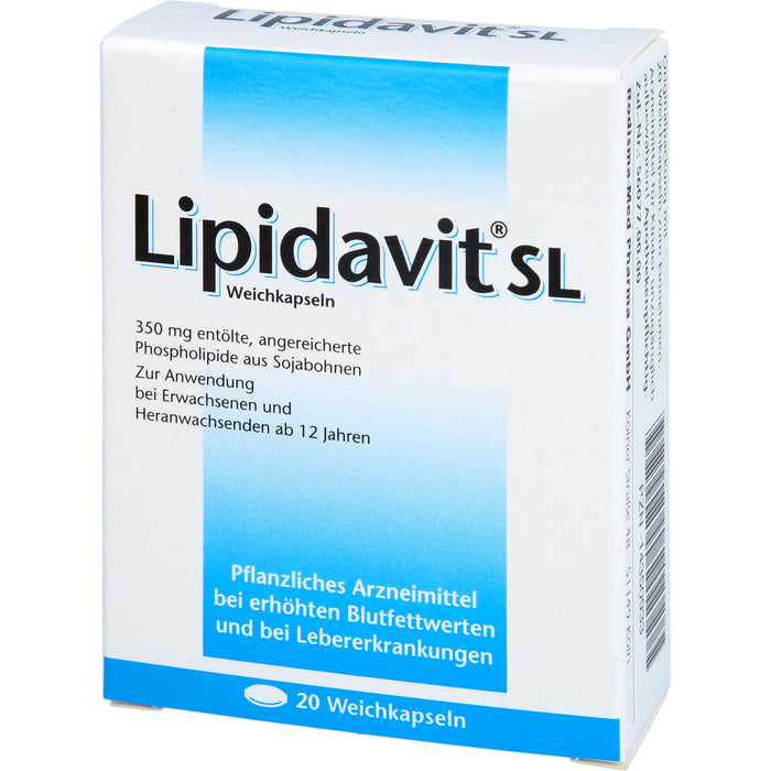 Lipidavit SL, Weichkapseln 350 mg, 20 St WKA