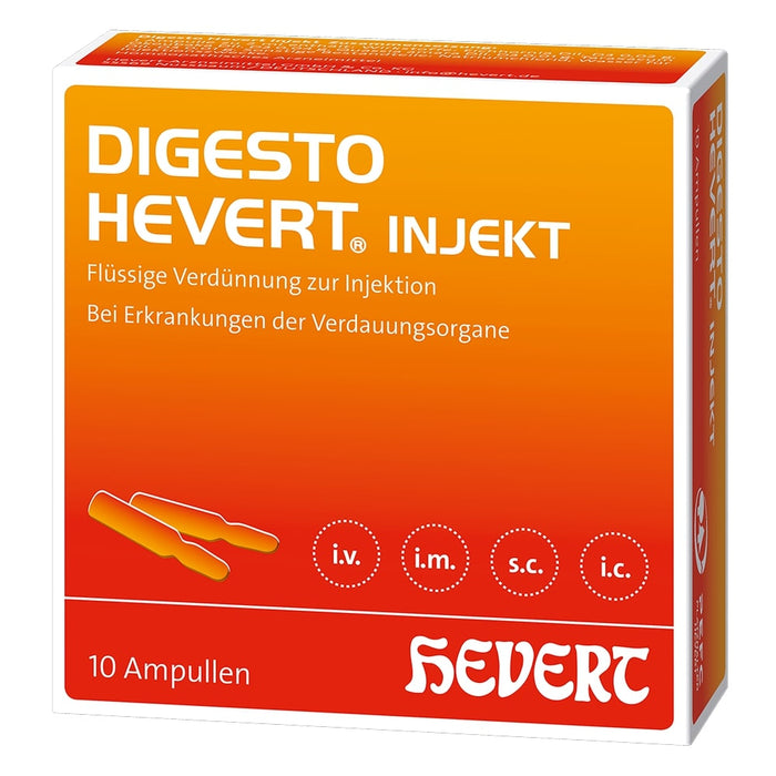 Digesto Hevert injekt Ampullen, 10 pc Ampoules