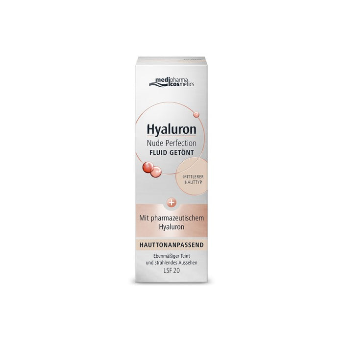 Hyaluron Nude Perfection Fluid getönt mittl HT L20, 50 ml Cream