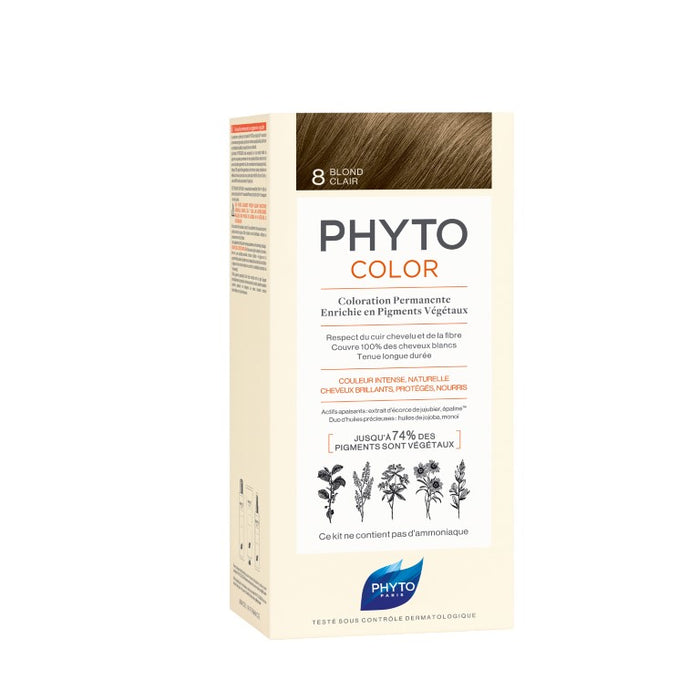 PHYTOCOLOR 8 Helles Blond ohne Ammoniak, 1 St