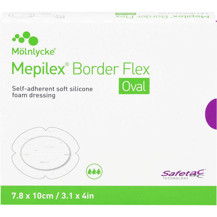 Mepilex Border Flex Oval, 5 St VER