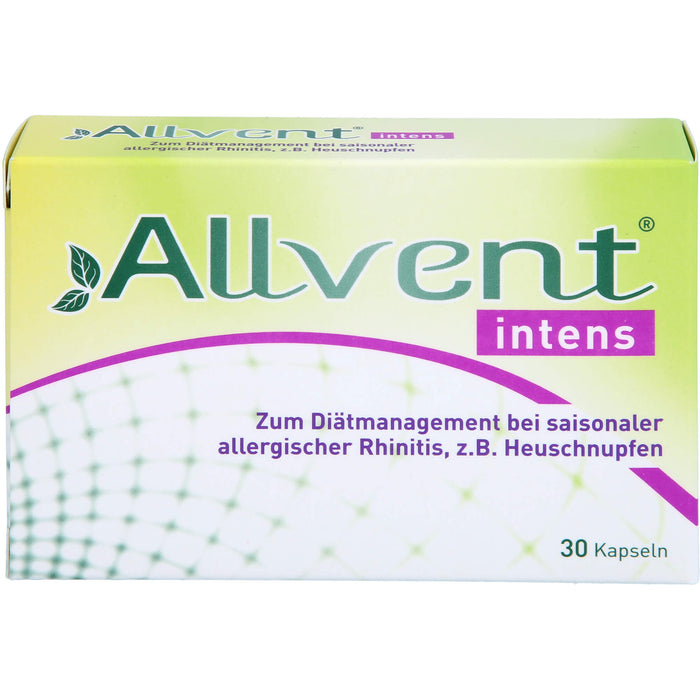 Allvent intens Kapseln bei saisonaler allergischer Rhinitis, 30 St. Kapseln