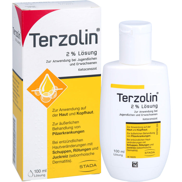 Terzolin 2% Lösung zur äußerlichen Behandlung von Pilzerkrankungen, 100 ml Solution