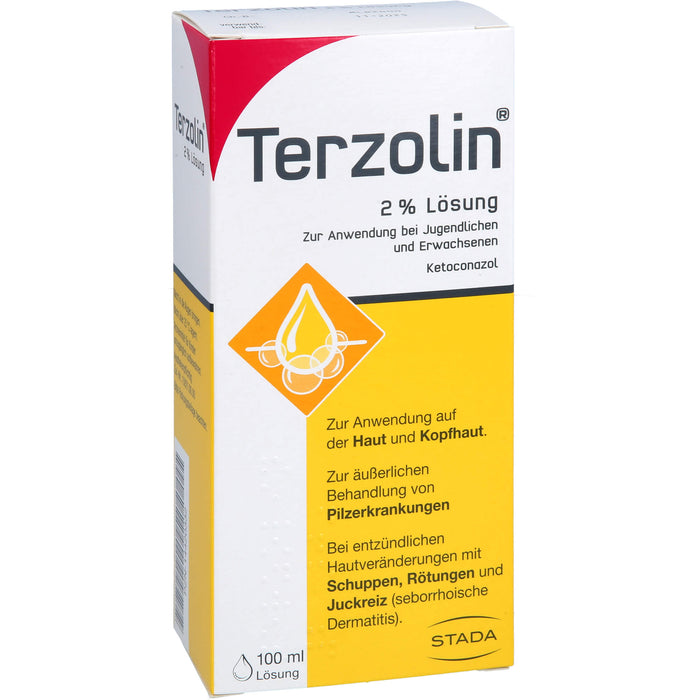 Terzolin 2% Lösung zur äußerlichen Behandlung von Pilzerkrankungen, 100 ml Solution