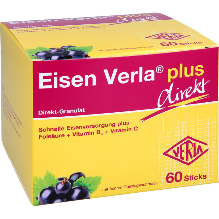 Eisen Verla plus direkt Sticks, 60 pc Sachets