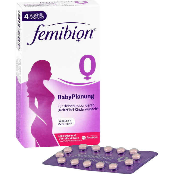 femibion 0 BabyPlanung Tabletten, 28 pcs. Tablets