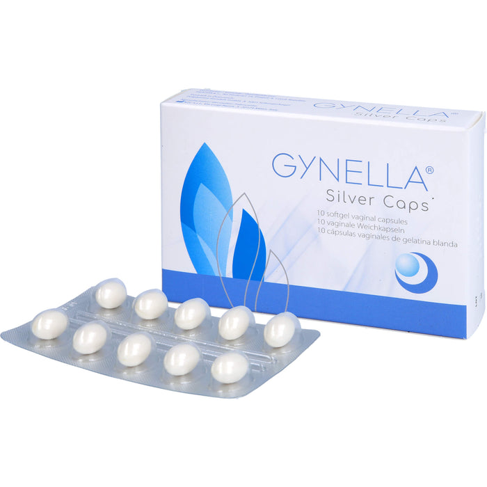 GYNELLA Silver Caps, 10 pcs. Capsules