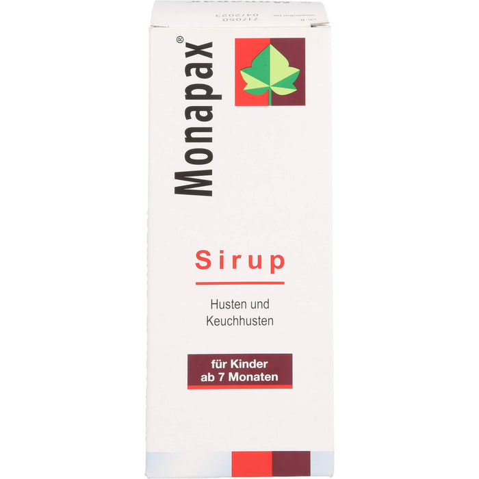 Monapax Sirup bei Husten und Keuchhusten, 150 ml Lösung