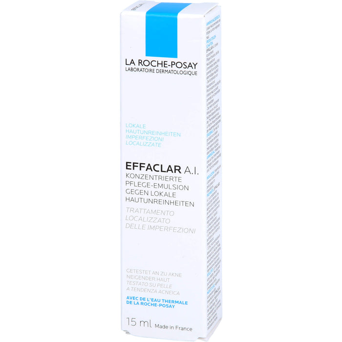 LA ROCHE-POSAY Effaclar A.I. Pflege-Emulsion gegen lokale Hautunreinheiten, 15 ml Crème