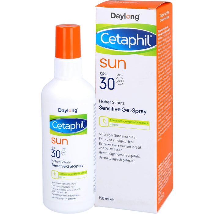 CETAPHIL Sun Daylong SPF30 Sensitive Gel-Spray, 150 ml Lösung