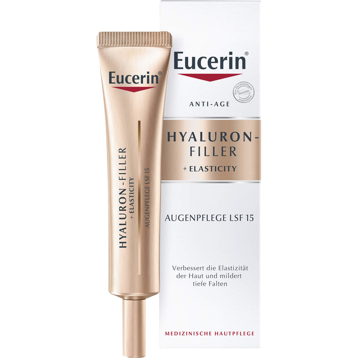 Eucerin Anti-Age Hyaluron-Filler +Elasticity Auge, 15 ml Cream