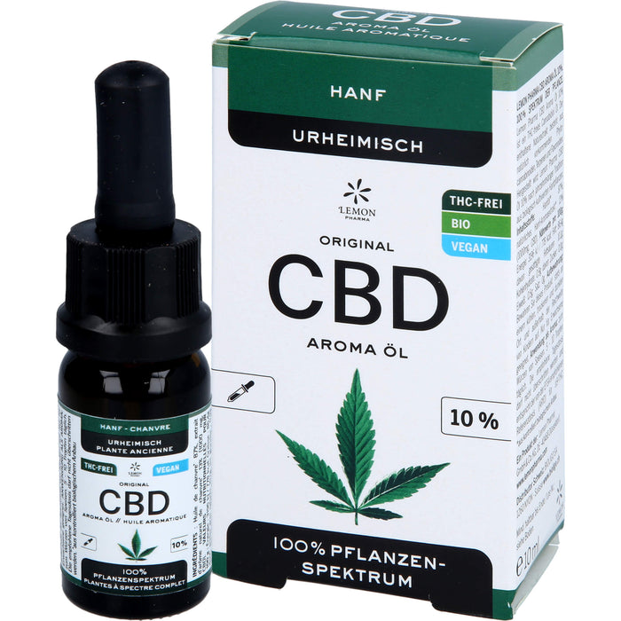 CBD 10% Hanf Tropfen, 10 ml TRO