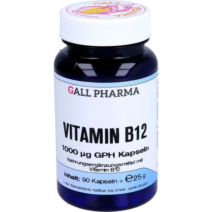 Vitamin B12 1000mcg Gph, 90 St KAP