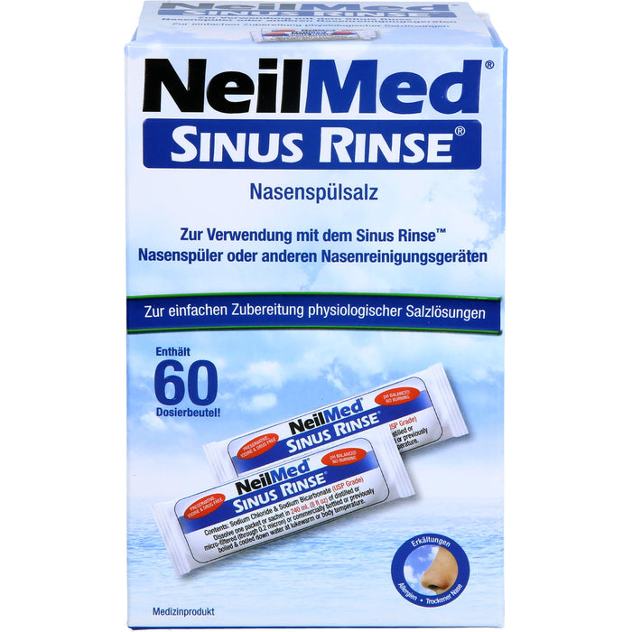 NeilMed SINUS RINSE Nasenspülsalz, 60X2.4 g SLZ