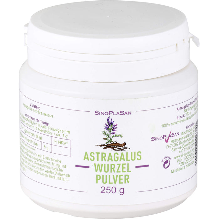 Astragaluswurzel Naturrein, 250 g PUL