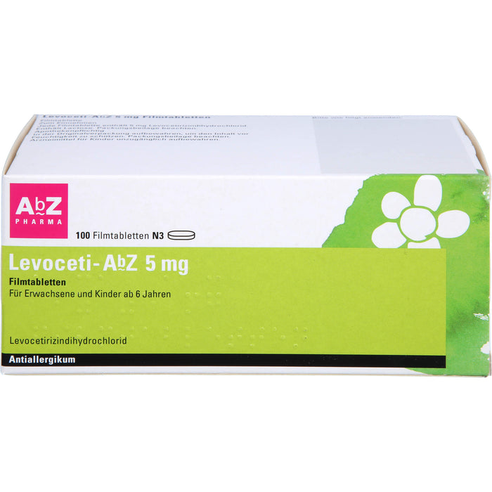 Levoceti-AbZ 5 mg Filmtabletten, 100 St FTA