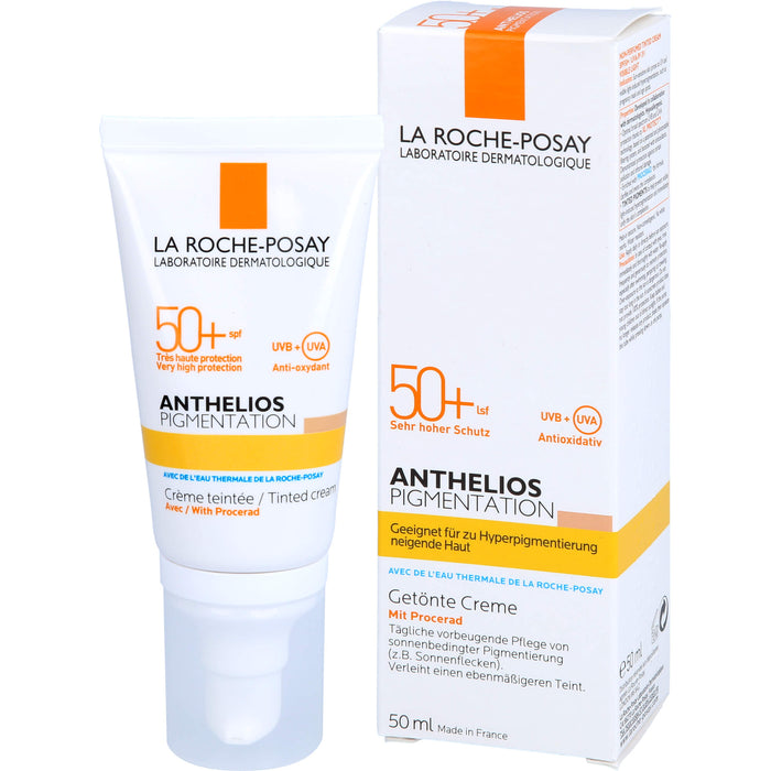 LA ROCHE-POSAY Anthelios Pigmentation lsf 50+ Getönte Creme, 50 ml Creme