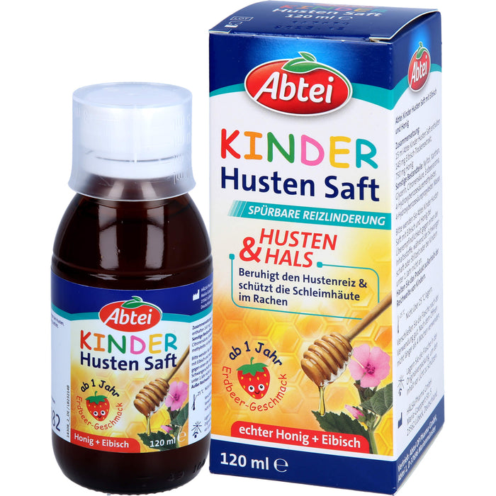 ABTEI Kinder Husten Saft Eibisch und Honig, 120 ml SIR