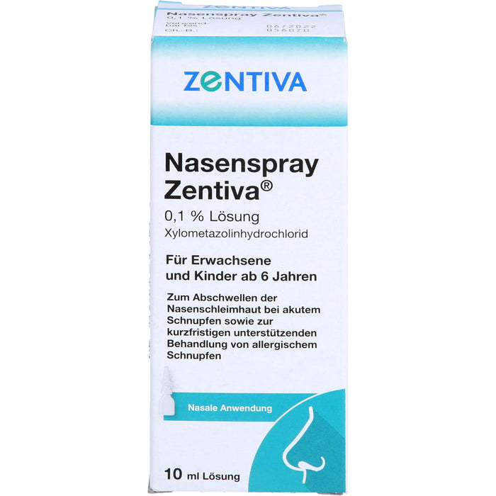 Nasenspray Zentiva, 10 ml Solution