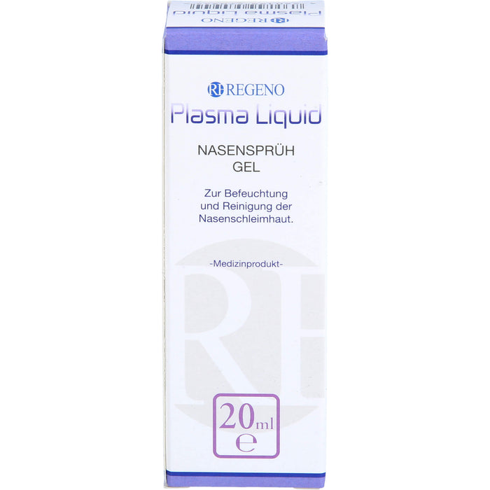 REGENO Plasma Liquid Nasensprühgel, 20 ml Solution