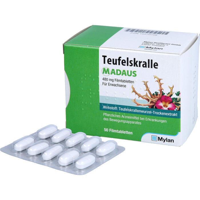 Teufelskralle MADAUS Filmtabletten, 50 St. Tabletten