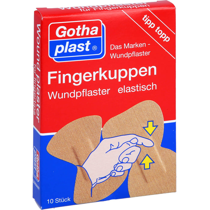 Gothaplast Fingerkuppenwundpflaster elastisch 2Gr., 10 pc Pansement