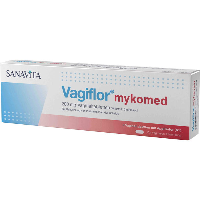 Vagiflor mykomed 200 mg Vaginaltabletten, 3 St VTA