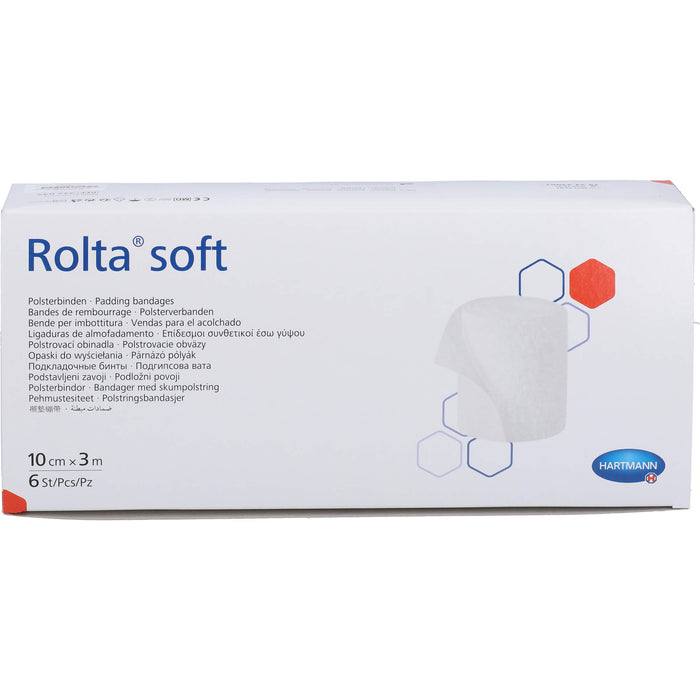 ROLTA soft Synth.-Wattebinde 10 cmx3 m, 6 St BIN