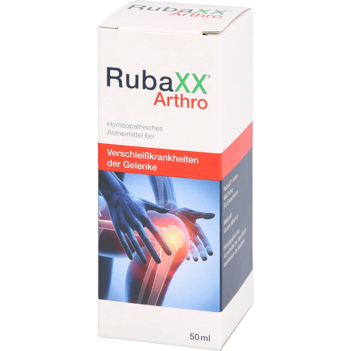 RubaXX Arthro Mischung bei Verschleißkrankheiten der Gelenke, 50 ml Lösung