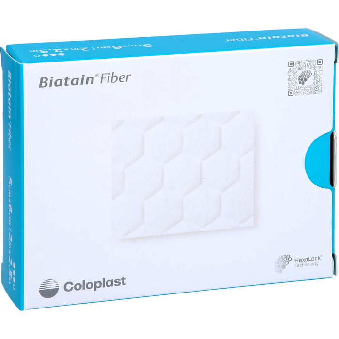 Biatain Fiber 5x6 cm Faserverband, 10 St VER