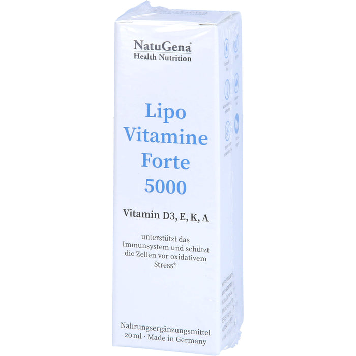 NatuGena LipoVitamine Forte 5000 Tropfen, 20 ml Lösung