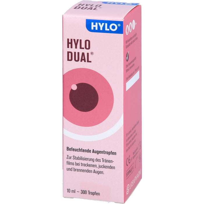 HYLO-DUAL AUGENTROPFEN, 10 ml ATR