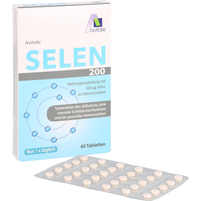 Selen 200ug Tabletten, 60 St TAB