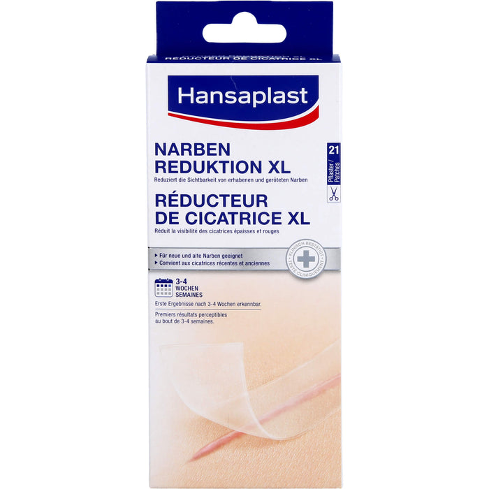 Hansaplast Narben Reduktion XL Pflaster, 21 St. Pflaster