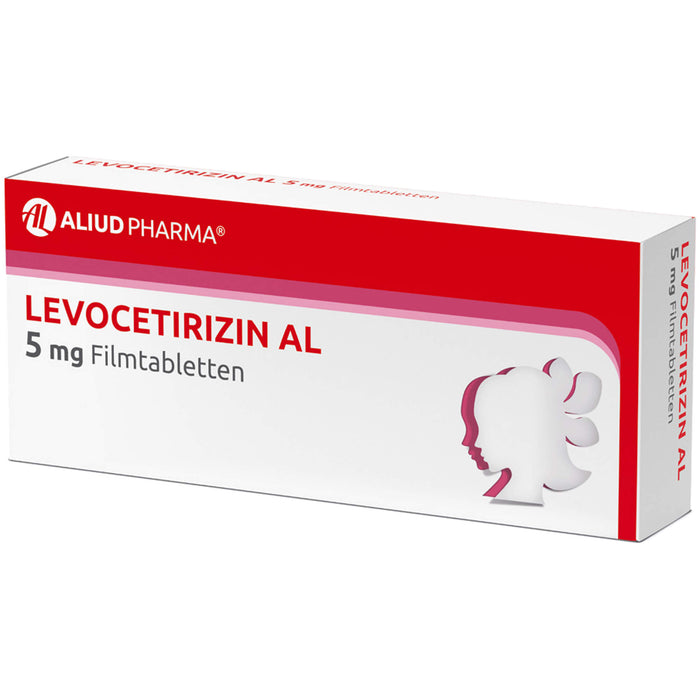 Levocetirizin AL 5 mg Filmtabletten, 50 St FTA