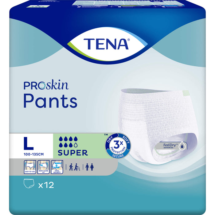 TENA Pants Super Large Einweghose, 12 pcs. Disposable pants