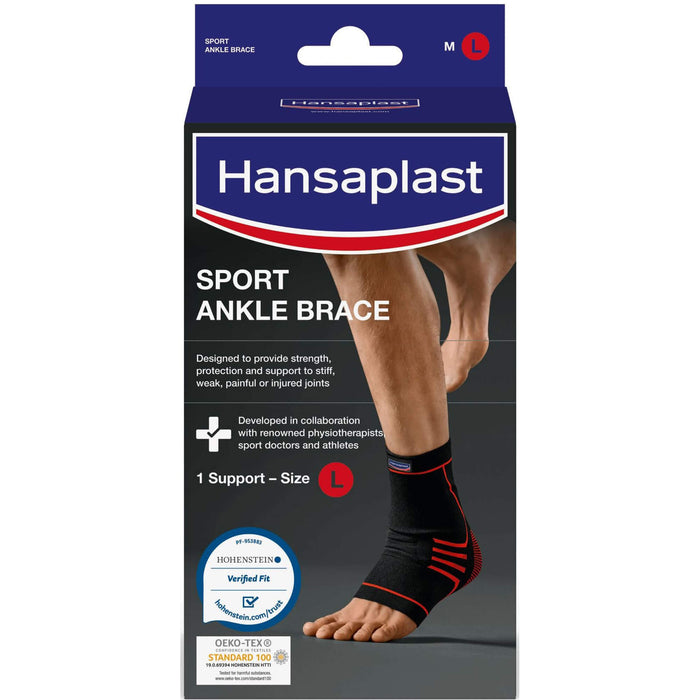 Hansaplast Sport Fußgelenk-Bandage Größe L, 1 pcs. Bandage