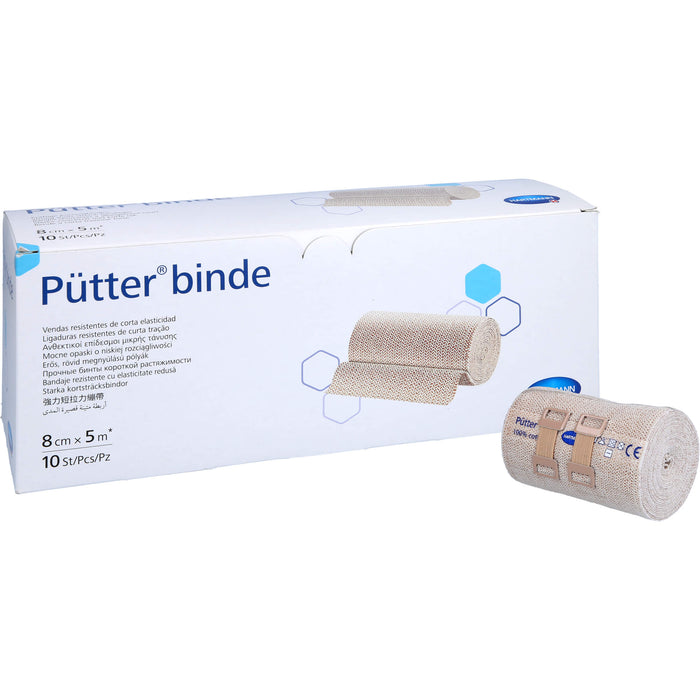 PÜTTER Binde 8 cmx5 m, 10 St BIN