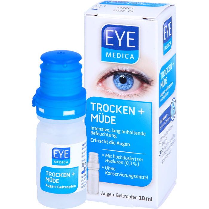 Eye Medica Trocken + Müde 0,30 % Hyaluron, 1 St ATR