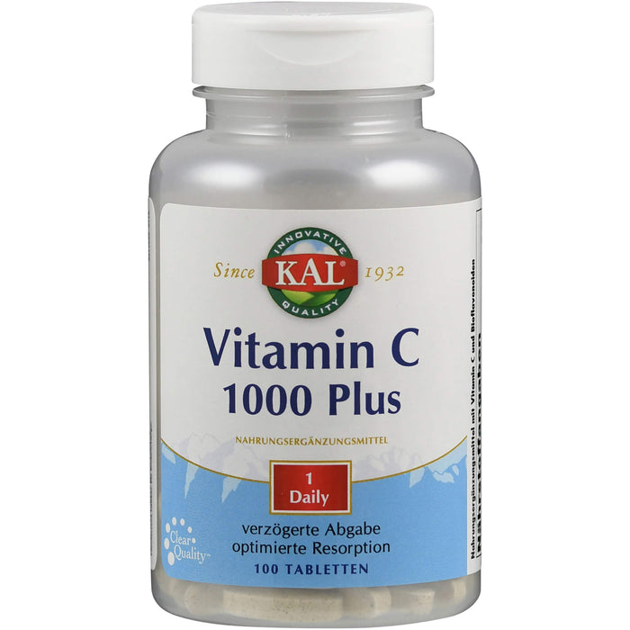 Vitamin C 1000 Plus KAL, 100 St RET