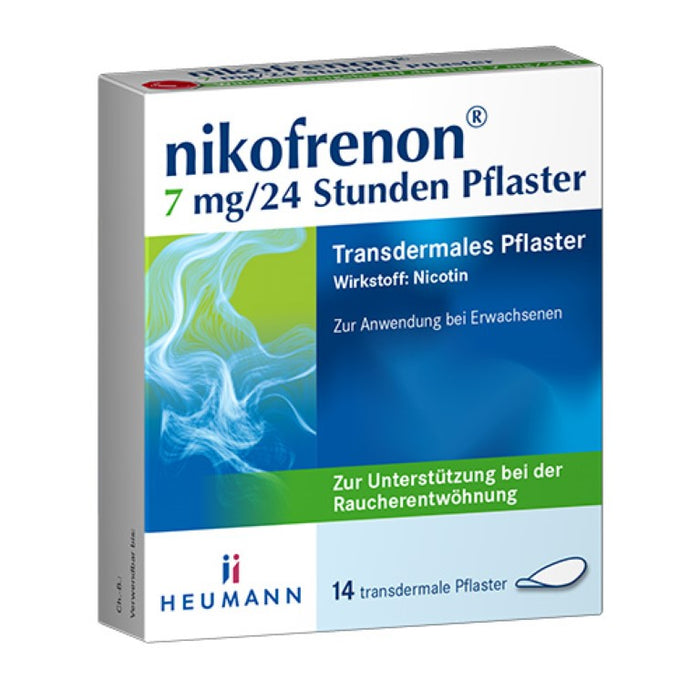 nikofrenon 7 mg/24 Stunden Pflaster, 14 St. Pflaster